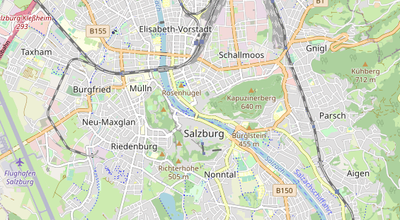 Restaurant auf Karte