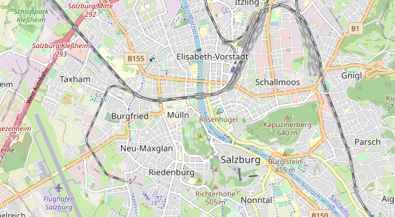 Restaurant auf Karte