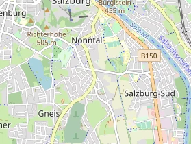 Restaurant auf Karte