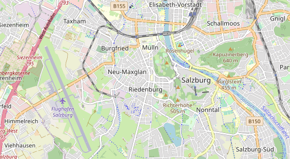 Restaurant auf Karte