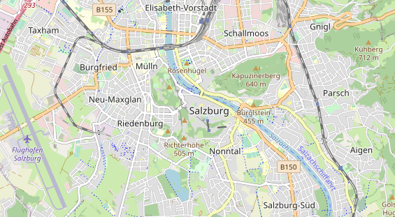 Restaurant auf Karte