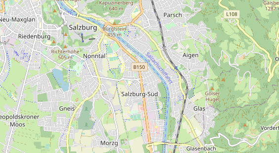 Restaurant auf Karte