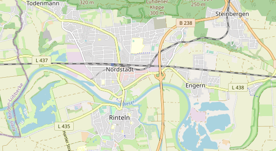 Restaurant auf Karte