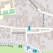 Restaurant auf Karte