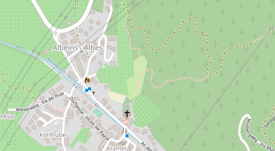 Restaurant auf Karte