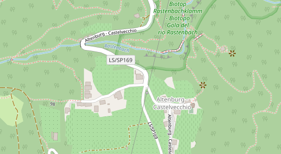 Restaurant auf Karte