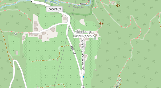 Restaurant auf Karte