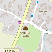 Restaurant auf Karte