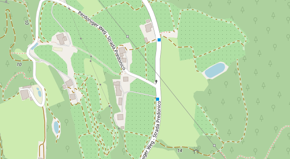 Restaurant auf Karte