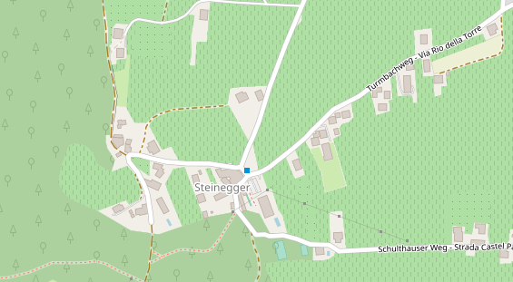 Restaurant auf Karte