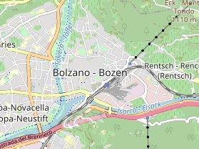 Restaurant auf Karte