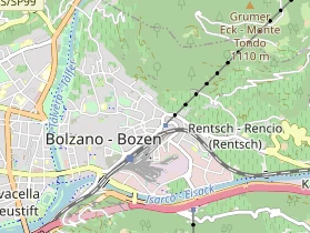 Restaurant auf Karte