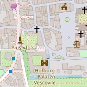Restaurant auf Karte