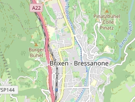 Restaurant auf Karte
