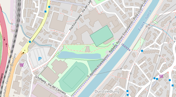 Restaurant auf Karte