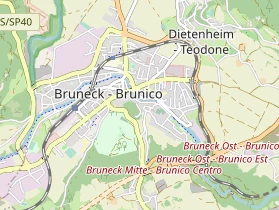Restaurant auf Karte