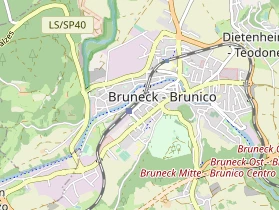 Restaurant auf Karte