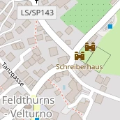 Restaurant auf Karte