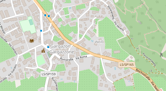 Restaurant auf Karte