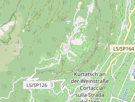 Restaurant auf Karte