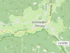 Restaurant auf Karte