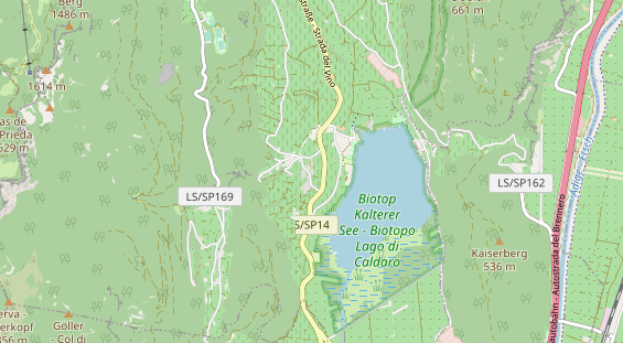 Restaurant auf Karte