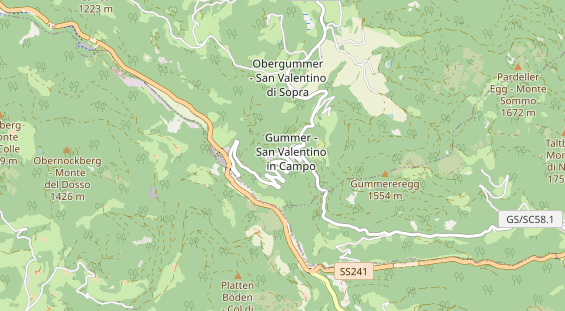 Restaurant auf Karte