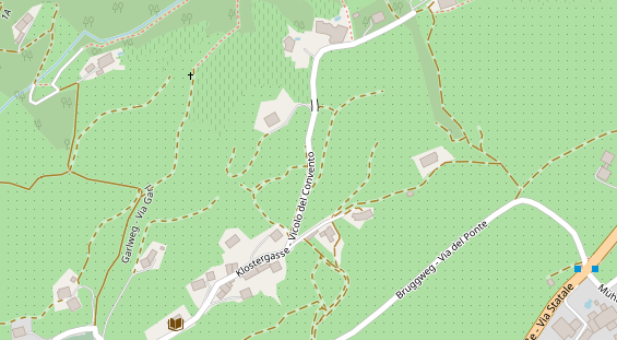 Restaurant auf Karte