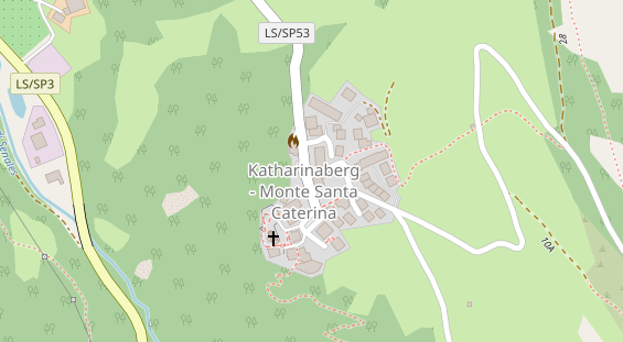 Restaurant auf Karte