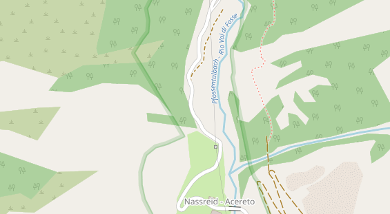 Restaurant auf Karte