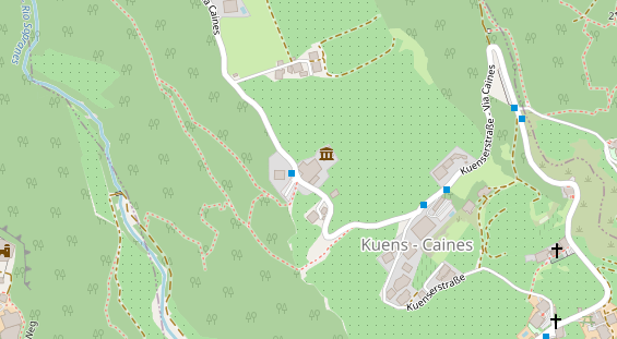 Restaurant auf Karte