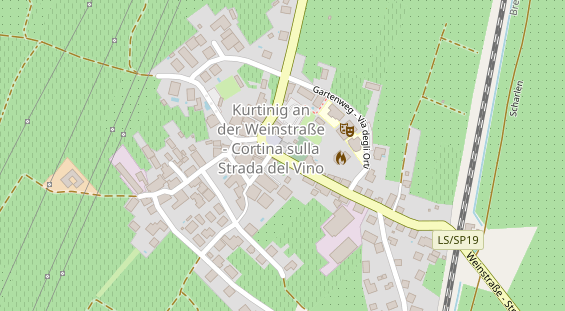 Restaurant auf Karte