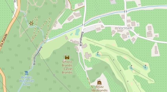 Restaurant auf Karte