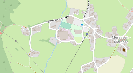 Restaurant auf Karte