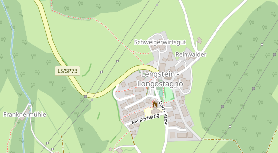 Restaurant auf Karte