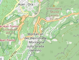 Restaurant auf Karte