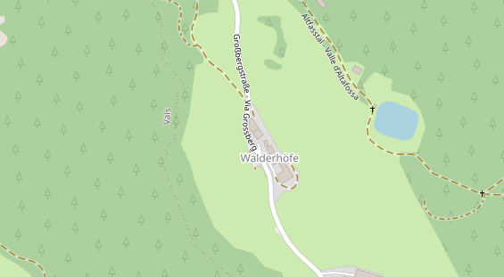 Restaurant auf Karte