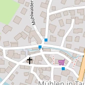 Restaurant auf Karte