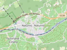 Restaurant auf Karte