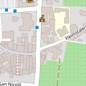 Restaurant auf Karte