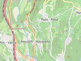 Restaurant auf Karte