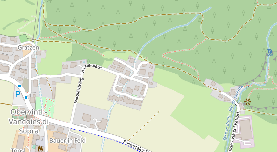 Restaurant auf Karte