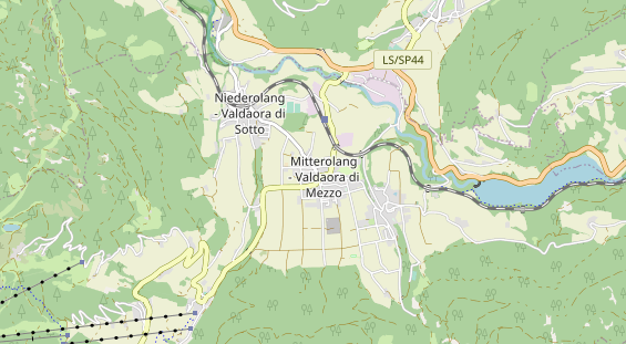 Restaurant auf Karte