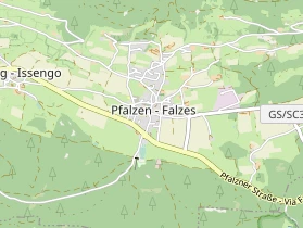 Restaurant auf Karte