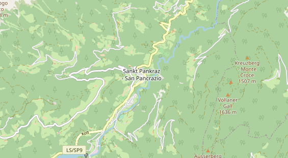 Restaurant auf Karte