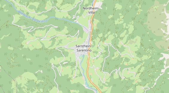 Restaurant auf Karte