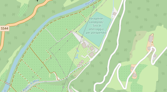 Restaurant auf Karte