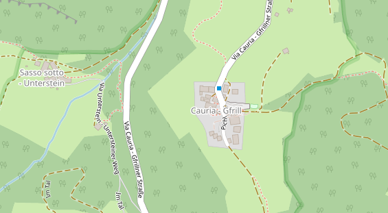 Restaurant auf Karte