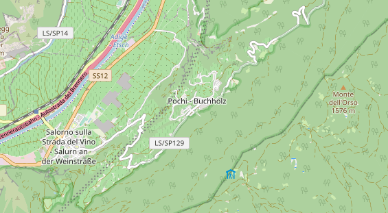 Restaurant auf Karte