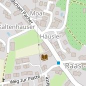 Restaurant auf Karte